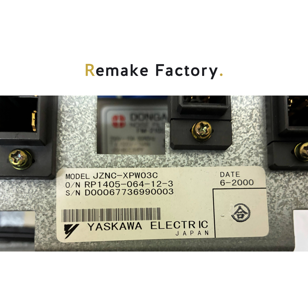 YASKAWA(安川電機) JZNC-XPW03C 電源投入ユニット ロボット用 【動作確認済/中古】