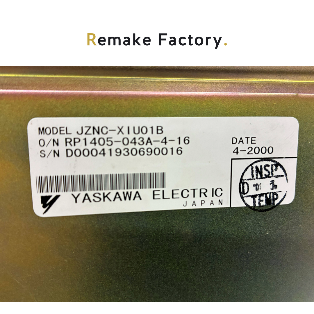 YASKAWA(安川電機) JZNC-XIU01B I/Oユニット ロボット用 【動作確認済/中古】