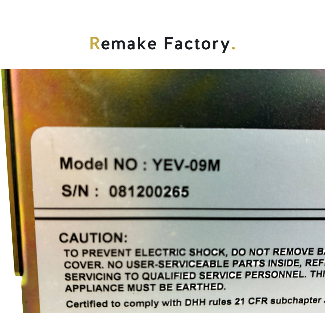 YASKAWA（安川電機） YEV-09M　9インチCRT　ロボット用　【動作確認済／中古】