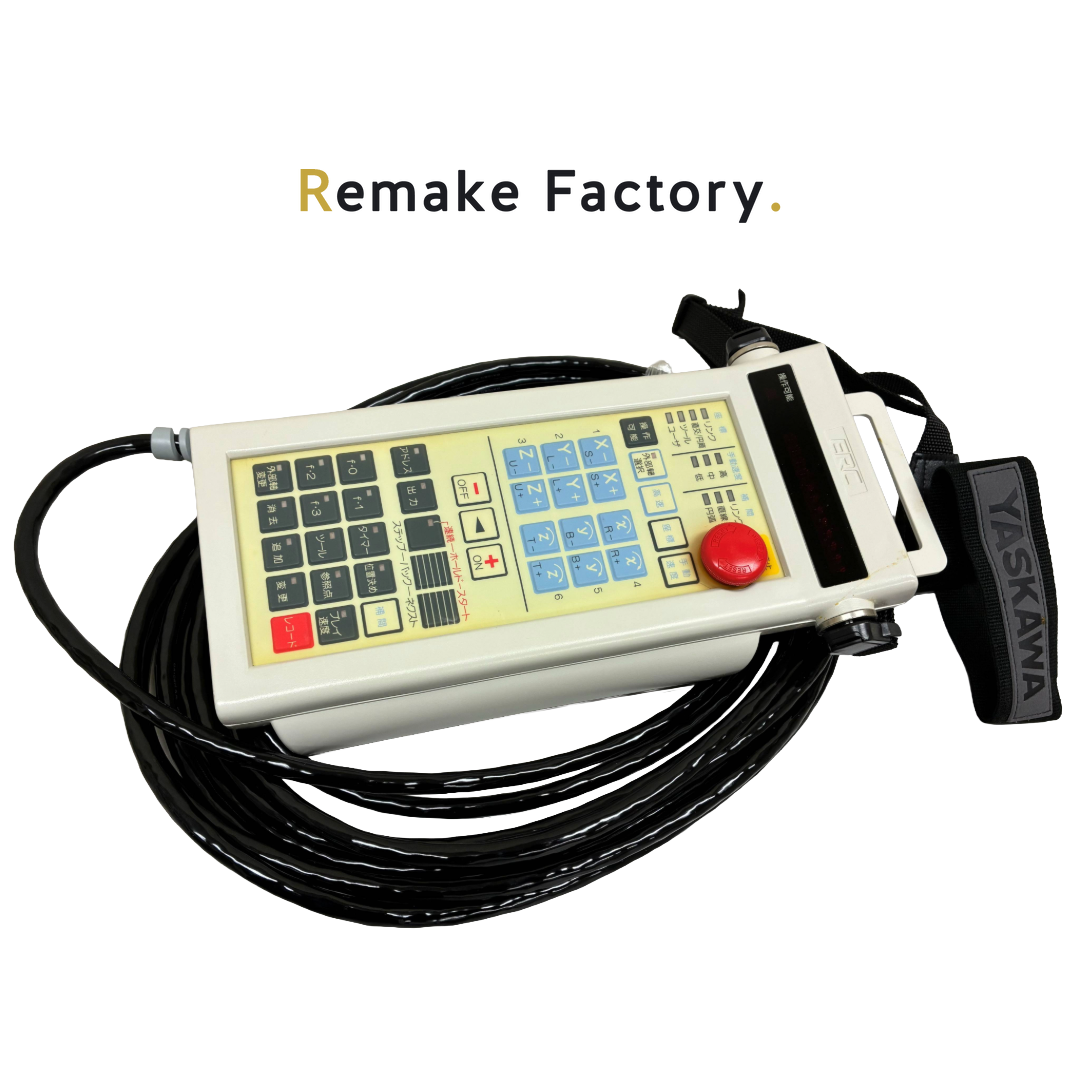 YASKAWA（安川電機） JZNC-TB20L　プログラミングペンダント　ロボット用　【動作確認済／中古】