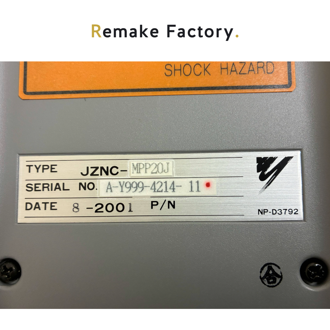 YASKAWA（安川電機） JZNC-MPP20J　プログラミングペンダント　ロボット用　【動作確認済／中古】