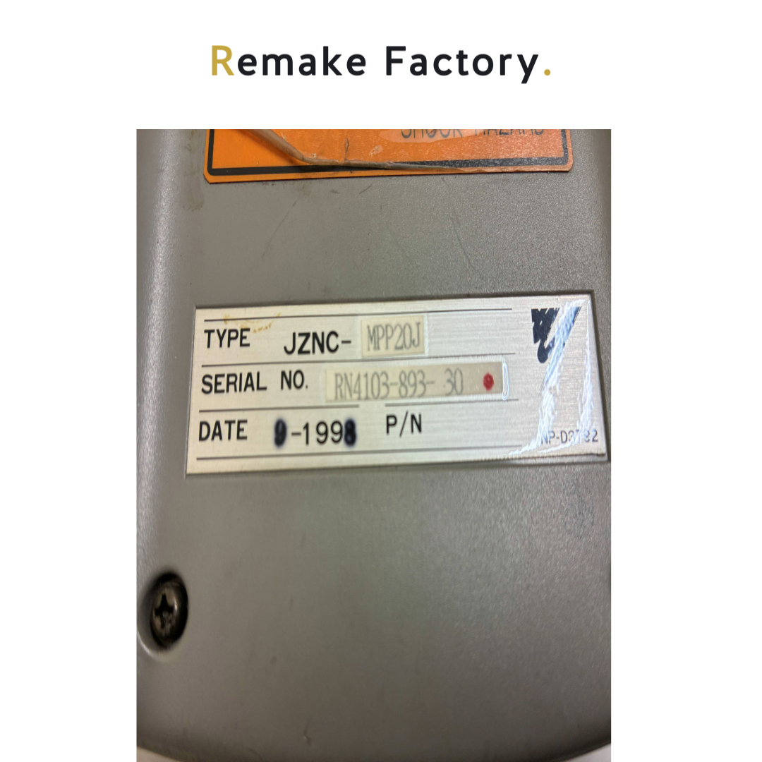 YASKAWA（安川電機） JZNC-MPP20J　プログラミングペンダント　ロボット用　【動作確認済／中古】