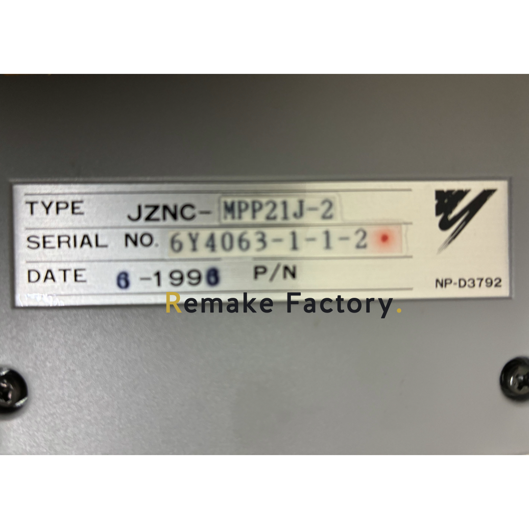 YASKAWA（安川電機） JZNC-MPP21J-2　プログラミングペンダント　ロボット用　【動作確認済／中古】